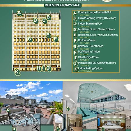 2Br Unit In The Heart Of Dt With View Of Playhouse Square, Pool & Gym Access- 305 Apartment Кливланд Екстериор снимка